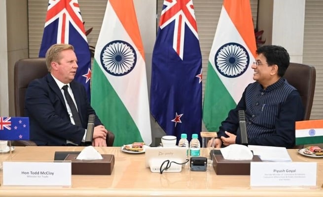 McClay names 3 deals NZ wants to engage in with India