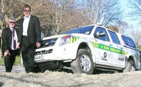Isuzu to the rescue of St John