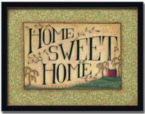 Home sweet home