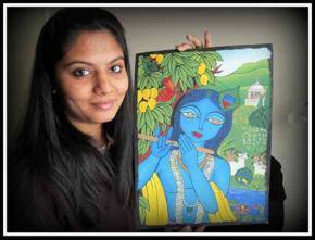 ‘Krishna is my true love’ says artist Rachna Saurabh