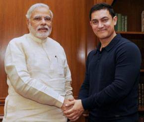 Aamir meets PM and discusses social issues