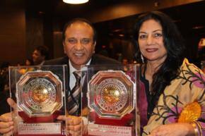 Prestigious Bharat Gaurav awards for Kiwi duo