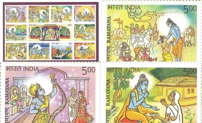 Ramayana stamps for Indian diaspora in NZ