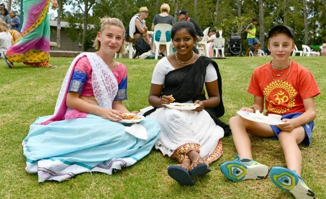 Hare Krishna temple’s food festival a massive success
