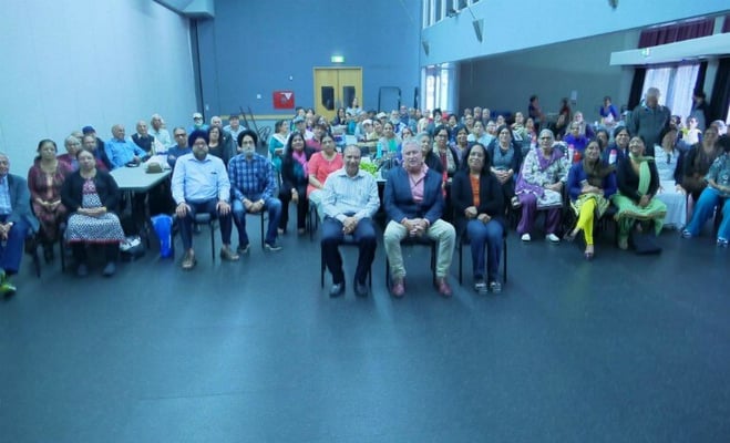 Bhartiya Samaj seniors take a trip to Taupo ahead of winter