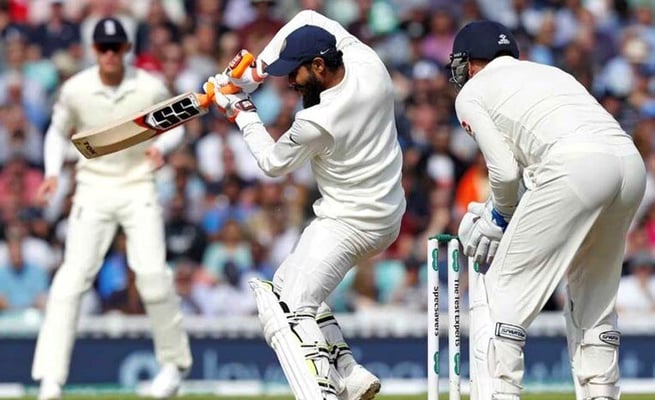 England take healthy lead against India despite Jadeja heroics