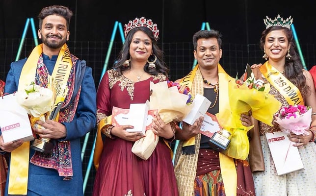 And the Mr & Ms Auckland Diwali 2018 are...