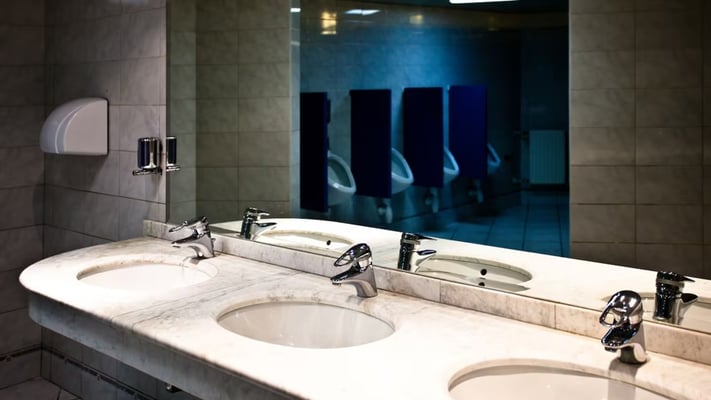 The men took offence when a man in Queenstown urinated in public instead of using a toilet. Photo / 123RF
