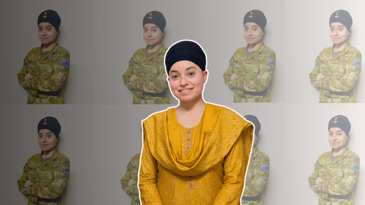 From serving in the Australian Defence Force to competing at national level in athletics, Amritpal Kaur is challenging stereotypes while proudly staying connected to her Sikh identity.