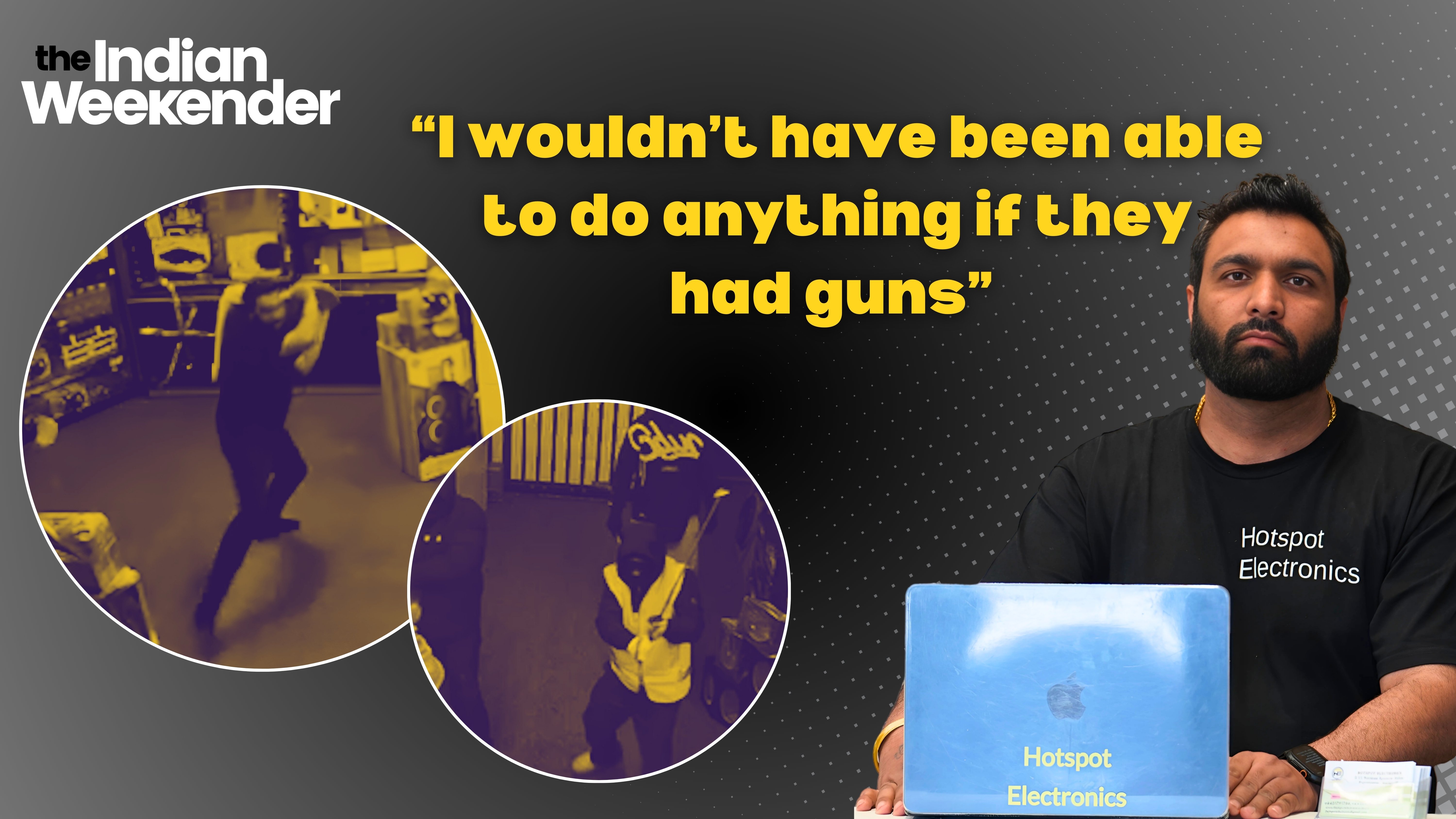 “I wouldn’t have been able to do anything if they had guns”