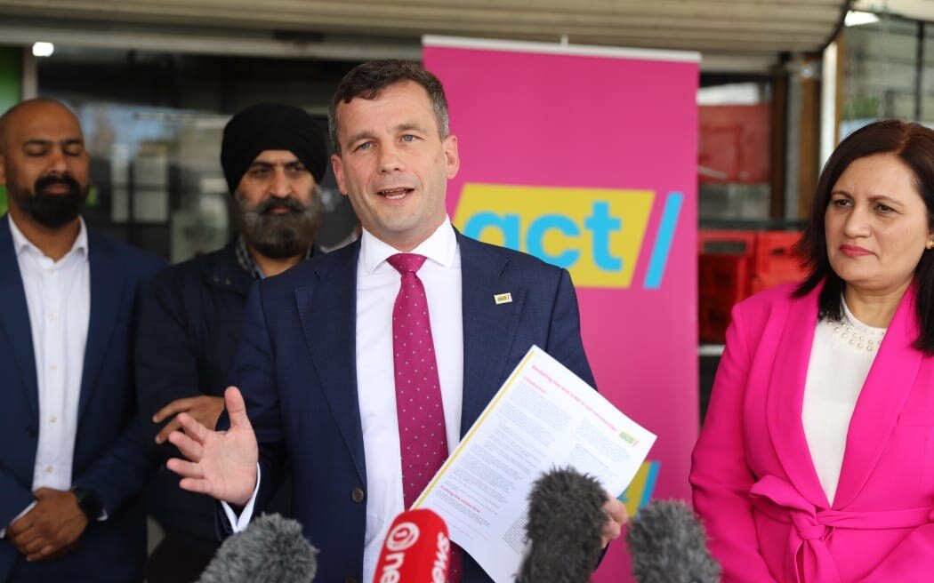 ACT leader David Seymour promises tougher sentences for serious crimes ...
